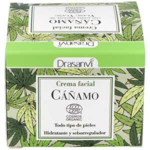 Crema Facial Cañamo 50Ml. Ecocert Bio