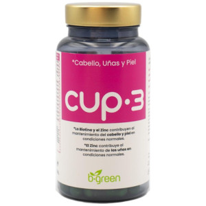 Bgreen Cup·3 Cabello Uñas Y Piel 60 Cápsulas