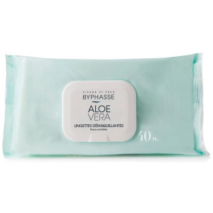 Toallitas Desmaquillantes Aloe Vera 40 U