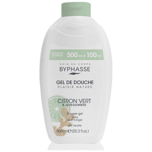Byphasse Limón Verde Y Jengibre Gel Ducha 600Ml