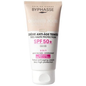 Crema Facial Antiedad Con Color Spf50+ Light 50 Ml