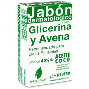Sanasur Jabon Glicerina Y Avena 100 Gr