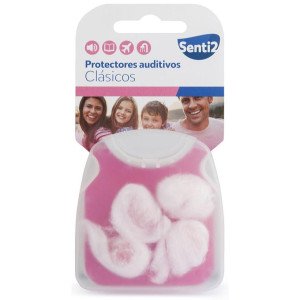 Protectores Auditivos Clásicos Cera 4 U