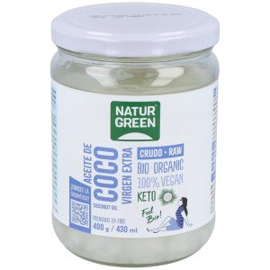 Aceite Virgen De Coco 1ª Presion Frio 400Gr. Bio