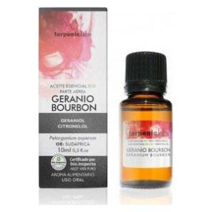 Geranio Bourbon Aceite Esencial Bio 10Ml.