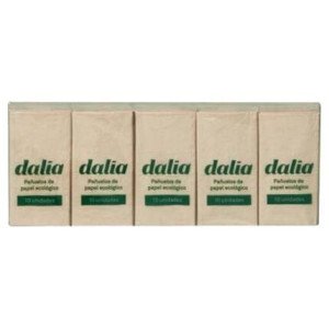 Dalia Pañuelos Bolsillo Bio Sin Blanquear 10Uds