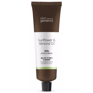 Skin Generics Sunflower 6 Almond Oil Gel-Oil To Milk Cleanser 100Ml
