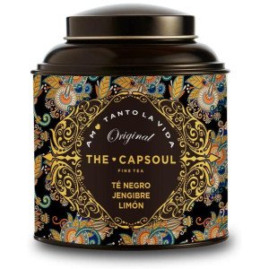 The Capsoul Té Granel Negro Jengibre Y Limón 100G
