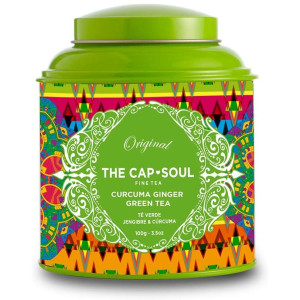 Té Granel Verde, Jengibre Y Cúrcuma 100 Gr