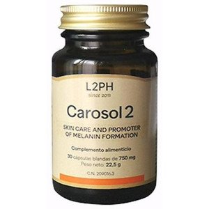 L2Ph Carosol2, Suplemento Para Broncearte De Manera Natural En Cápsulas