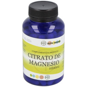 Citrato de Magnesio 90caps - Alfa Herbal