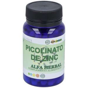 Alfa Herbal Picolinato De Zinc 90Caps