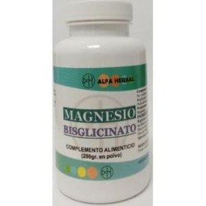 Alfa Herbal Magnesio Bisglicinato Polvo 200G
