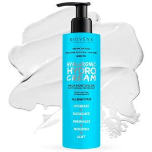 Hyaluronic Hydro Cream Mega - Moisturizing Body Cream Treatment 200 ml - Biovene