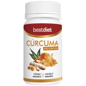Bestdiet Cúrcuma + Manganeso 376Mg 30Caps