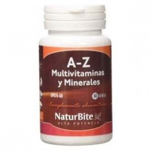 Naturbite A-Z Multivitaminas Y Minerales 60 Tabs