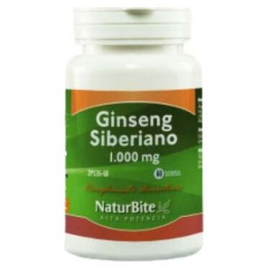 Naturbite Ginseng Siberiano 1.000Mg 60Tab