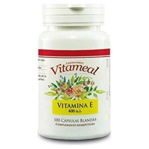 Vitameal Vitamina E 400Ui D-Alpha Tocopherol 100Caps