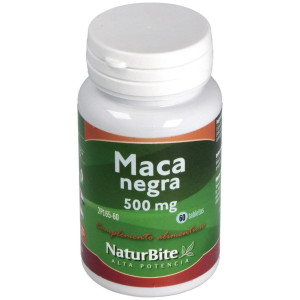 Naturbite Maca Negra Andina 500Mg 60Tabs