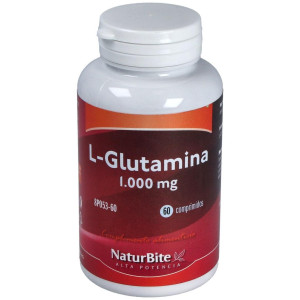 Naturbite L-Glutamina 1000Mg 60Tab