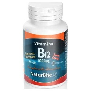 Naturbite Vitamina B12 Cianocobalamina 1000Mg 120Comp