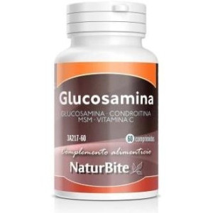 Naturbite Glucosamina Condroitin Msm Vit C 60Comp