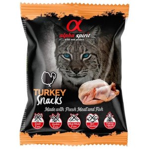 Alpha Spirit Snack Tacos Gato Pavo 50 Gr (24 Uds)