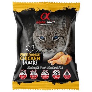 Alpha Spirit Snack Tacos Gato Ave 50 Gr (24 Uds)