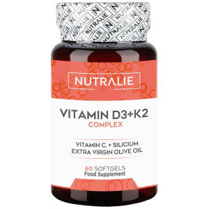 Nutralie Vitamina D3+K2 Complex 60 Cápsulas