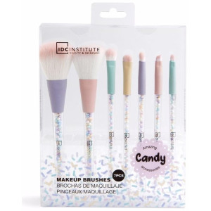 Candy Makeup Brushes Lote 7 Pz