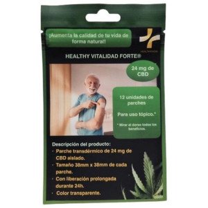 Healthyvida Healthy Vitalidad Forte 12 Parches De Cbd