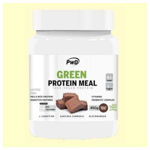 Pwd Green Protein Meal Chocolate Brownie 450G