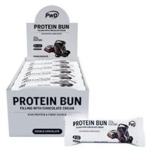 Pwd Nutrition Protein Bun Double Chocolate Bio 15X60G