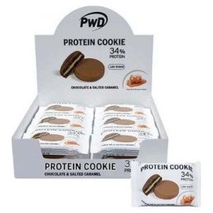 Pwd Nutrition Protein Cookies Chocolate Y Salted Caramel 18X30G