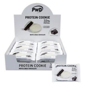 Protein Cookie 34% Protein White-Milk Choco 18Uds.