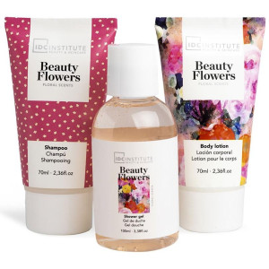 Beauty Flowers Travel Bag Estuche 4 Pz