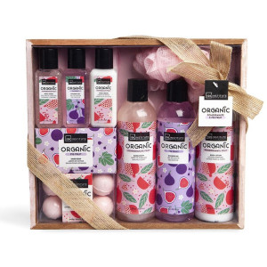 Organic Pomegranate Y Fig Fruit Estuche 9 Pz