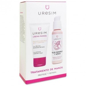 Pack Uresim Crema Manos + Gel Limpiador Manos, 50 Ml + 30 Ml