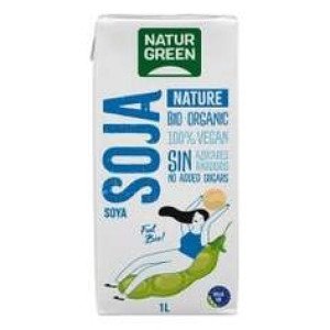 Naturgreen Bebida Ecológica De Soja Natural 1 L