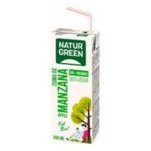 Naturgreen Zumo Ecológico De Manzana 200 Ml