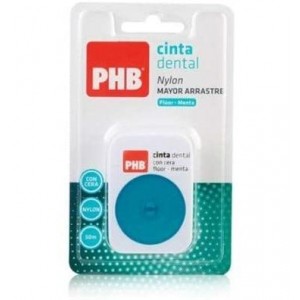 Phb Fluor Y Menta - Cinta Dental Nylon Con Cera (50 M)