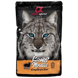 Alpha Spirit Gato Pouch Mousse Cordero 24 X 85 Gr