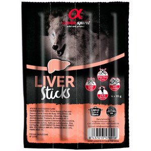 Alpha Barritas Higado 4X10Gr 16 Unidades