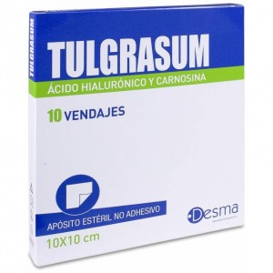 Desma Tulgrasum Apósito Estéril No Adhesivo 10X10Cm 10Uds