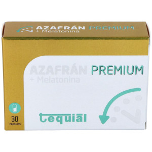 Tequial Azafran Premium + Melatonina 30Caps