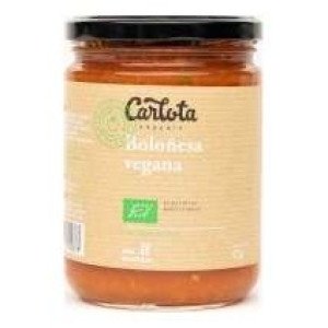 Carlota Organic Boloñesa Vegana 425G