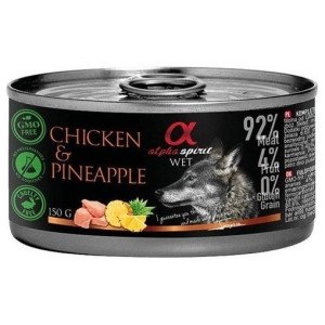 Alpha Spirit As Lata Pollo Piña 6X400G