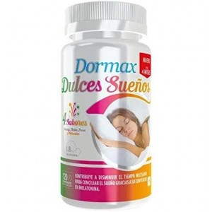 Dormax Dulces Sueños, 120 Comprimidos Masticables . - Actafarma Laboratorios