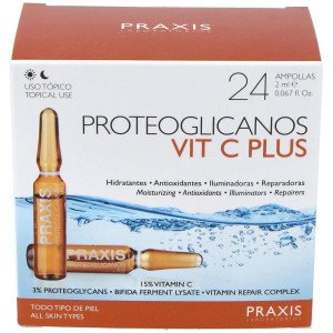 Praxis Proteoglicanos Vit C Plus 24 Ampollas