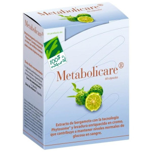 Cien Por Cien Natural Metabolicare 60 Capsulas